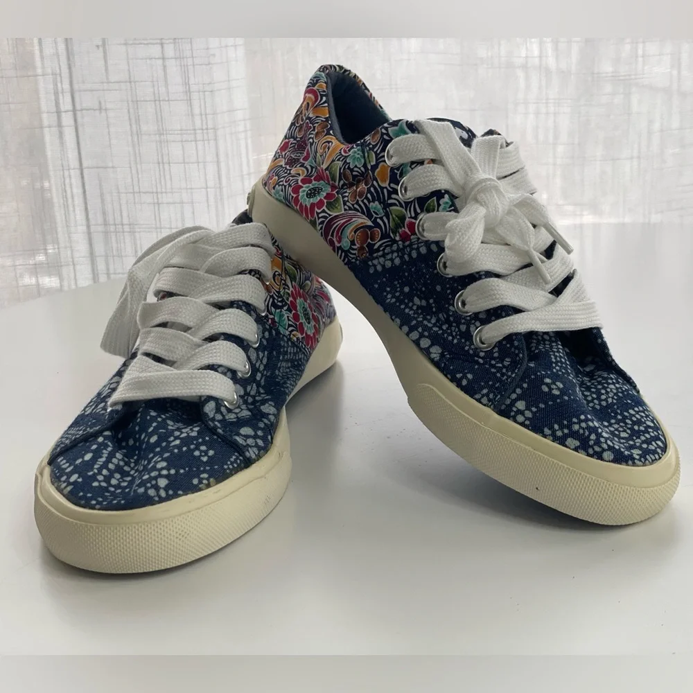 Rocket Dog Floral Multicolor Sneakers 7.5 - Picture 2 of 7